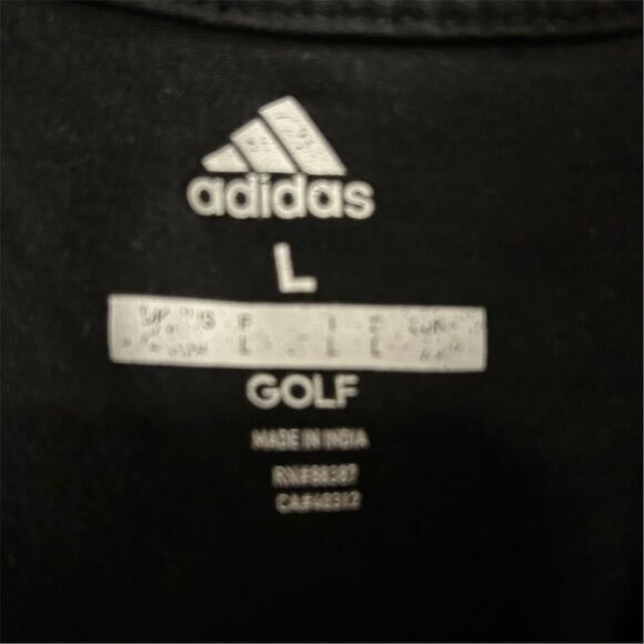 Adidas Men's Large Black Graphic Logo T-Shirt Short Sleeve Casual - Picture 3 of 8